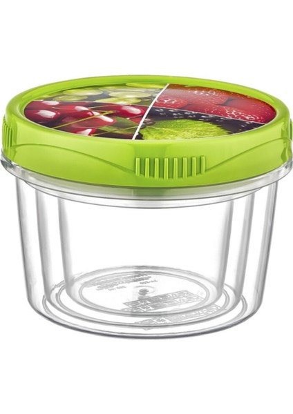 3lü Plastik Style Box Saklama Kabı Seti 13X9,5CM