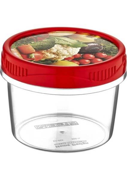 3lü Plastik Style Box Saklama Kabı Seti 13X9,5CM