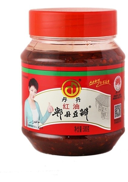 Xushi Gıda Pixian Yağlı Acı Biber Sosu ( Pixian Bean Paste With Chilli Oil) - 500G