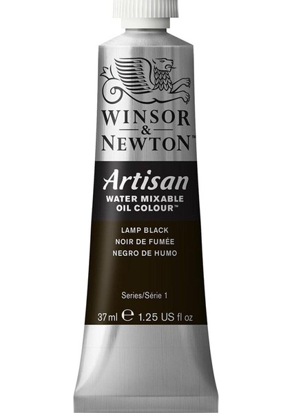 Artisan Yağlı Boya 37 ml Lamp Black 337 S 1