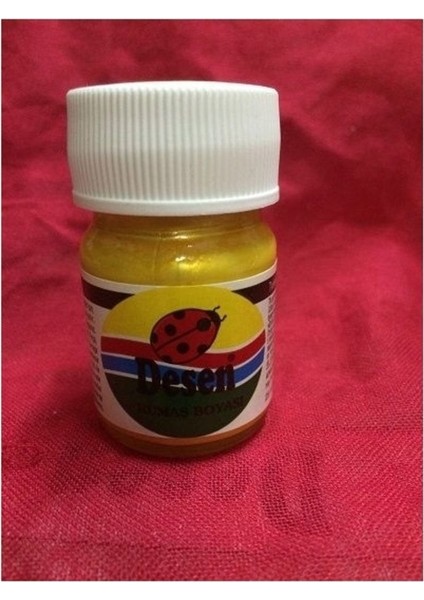 Metalik Koyu Sarı Kumaş Boyası 25 ml