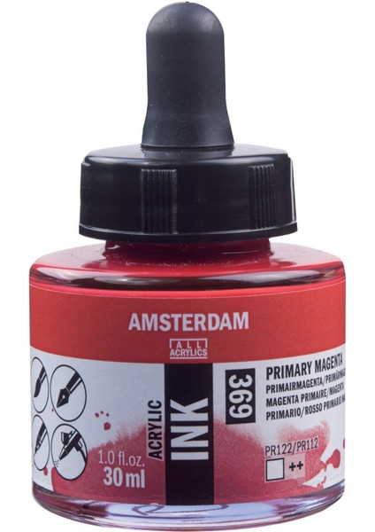 Sıvı Akrilik Mürekkep Boya 30ML 369 Primary Magenta fiyatları