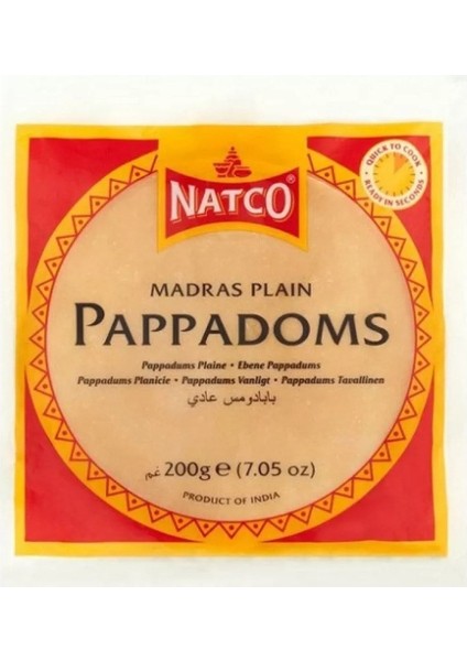 Pappadum Mercimek Unu Ekmeği 100 gr