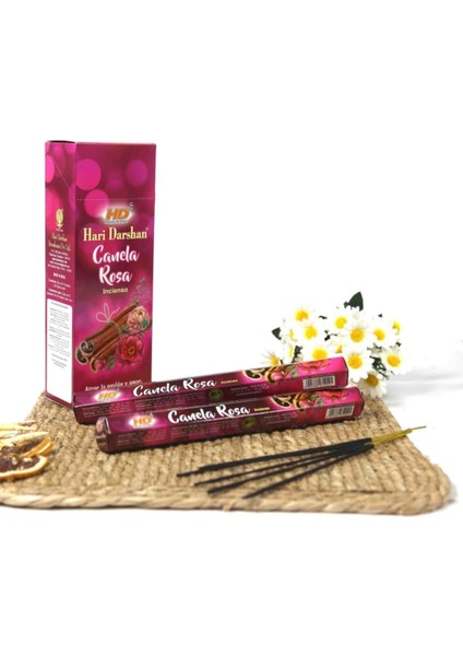 Cinnamon Rose Çubuk Tütsü - Tarçın ve Gül Kokusu 20'li