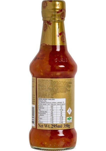 Sweet Chilli Sauce 295ML