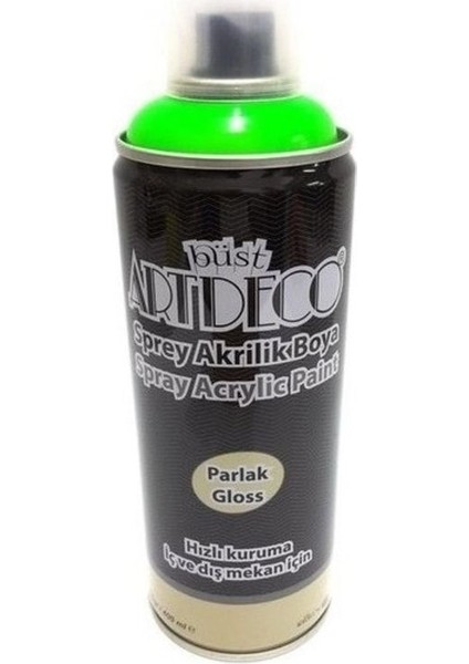 Sprey Akrilik Boya Neon Yeşil 400ML modelleri