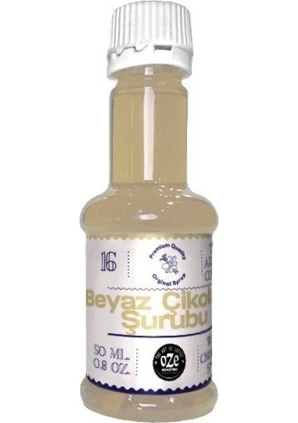 Beyaz Çikolata Şurubu 50 cc fiyatları