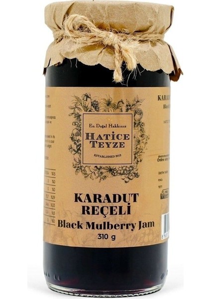 Karadut Reçeli - 310 gr