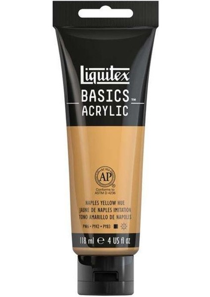 Basics Akrilik Boya 118 ml Naples Yellow 601