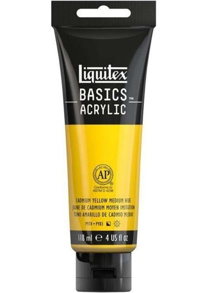 Basics Akrilik Boya 118 ml Cadmium Yellow Medium Hue 161