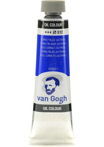 Van Gogh Yağlı Boya 40 ml 512 Cobalt Blue Ultramarine