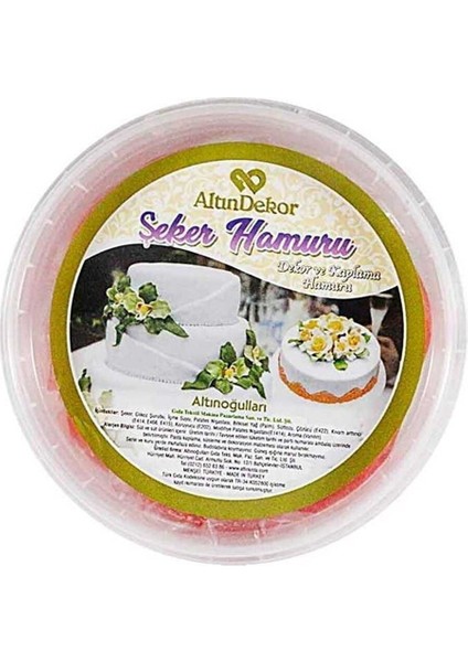 200 gr Altın Usta Şeker Hamuru Kırmızı fiyatları