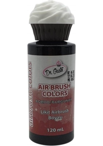 Airbrush Boyası (Bordo 120 Ml)