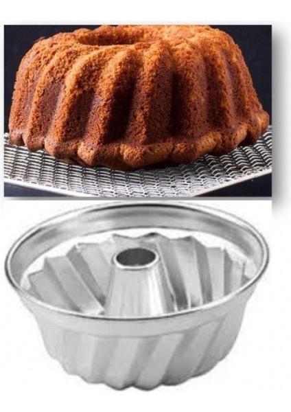 Alüminyum Borulu Kek Kalıbı 21.5x9 cm