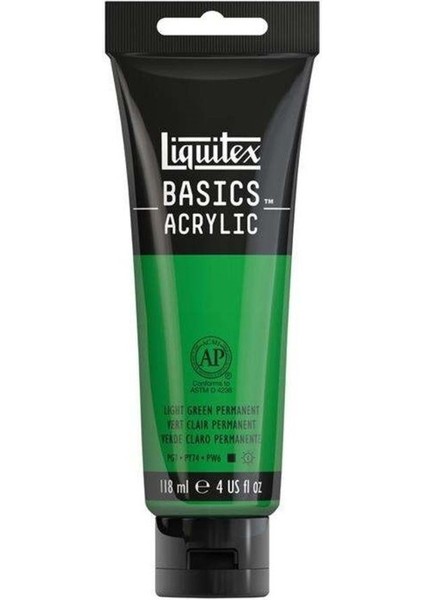 Basics Akrilik Boya 118 ml Light Green Permanent 312