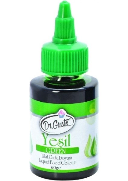 Yeşil Sıvı Gıda Boyası 60 gr