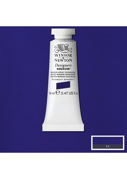 Designer's Gouache 14ML Winsor Violet Dioxazine 733 S.3 modelleri
