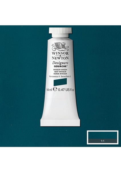 Designer's Gouache 14ML Winsor Green 720 S.3 modelleri