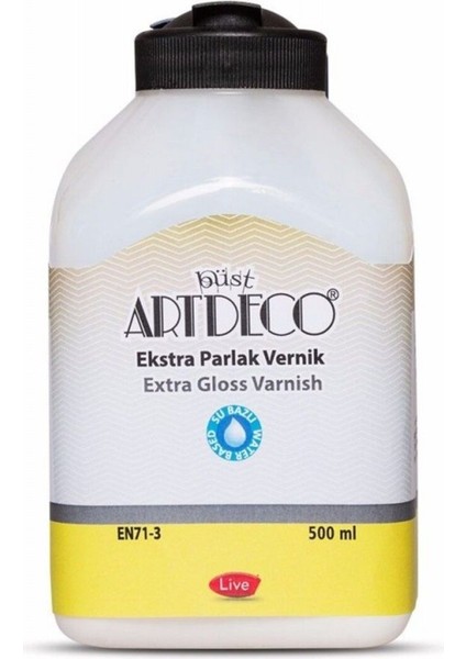 Su Bazlı Vernik Ekstra Parlak 500ML