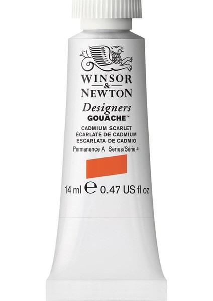 Designer's Gouache 14ML Cadmium Scarlet 106 S.4