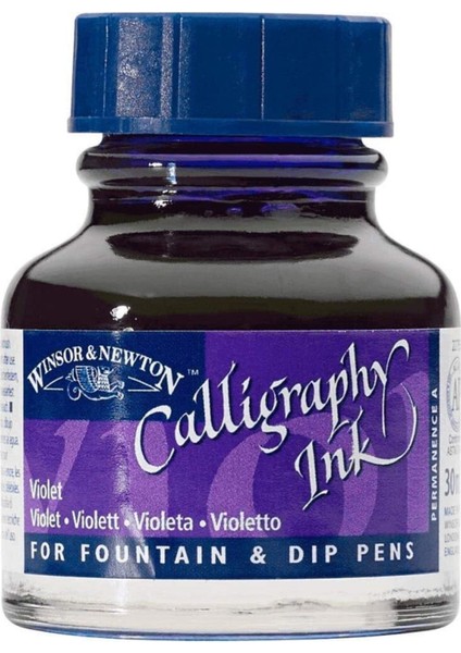 Calligraphy Ink Kaligrafi Mürekkebi 30ML Violet