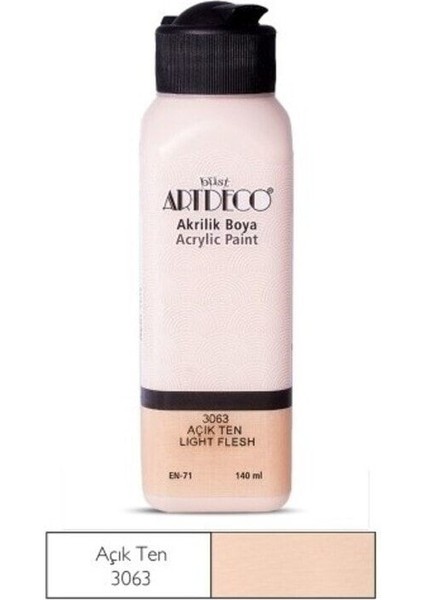Ac?ık Ten Yeni Formül Akrilik Boya 140 ml
