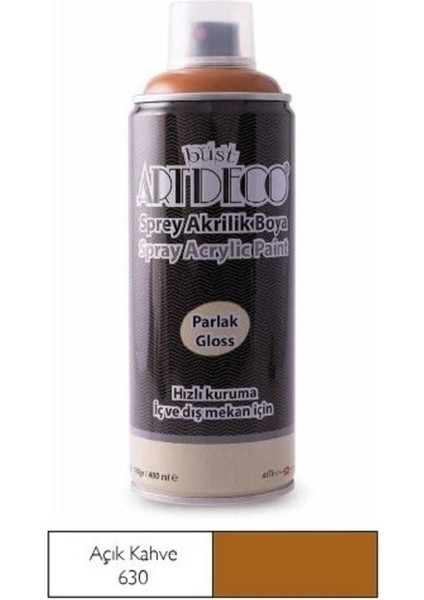Sprey Akrilik Boya Açık Kahve 400ML
