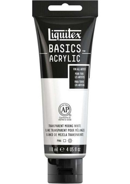Basics Akrilik Boya 118 ml Transparent Mixingwhite 430 fiyatları