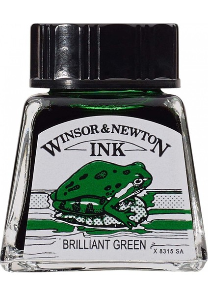 Drawing Ink Çizim Mürekkebi 14ML Brilliant Green 046