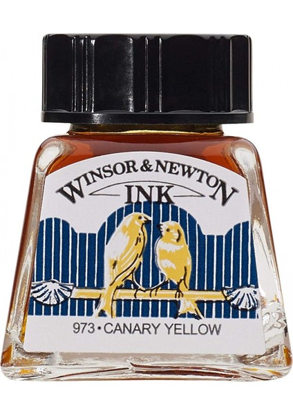Drawing Ink Çizim Mürekkebi 14ML Canary Yellow 123