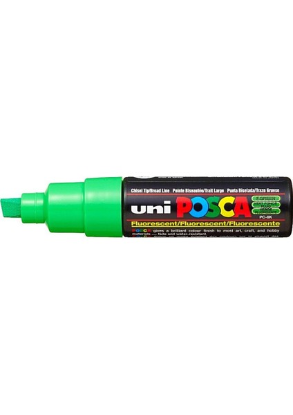 Posca Marker Pc-8k Bold 8.0 mm Fluorescent Green modelleri
