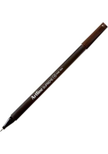 Supreme Fine Pen 0.4mm Dark Brown