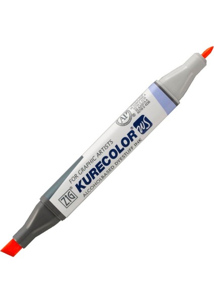 Kurecolor Twin S Marker KC3000 Çift Uçlu Grafik Markörü NO:215 Scarlet Red modelleri