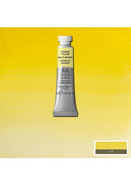 Professional Sulu Boya 5ml Winsor Yellow 730 S.1 modelleri