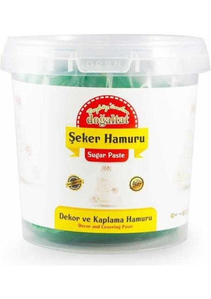 Şeker Hamuru Yeşil 1 kg