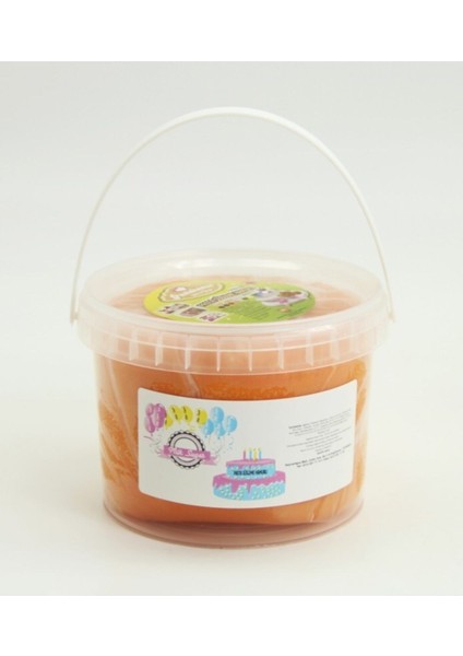 Pasta Kurabiye Şeker Hamuru Turuncu 1kg