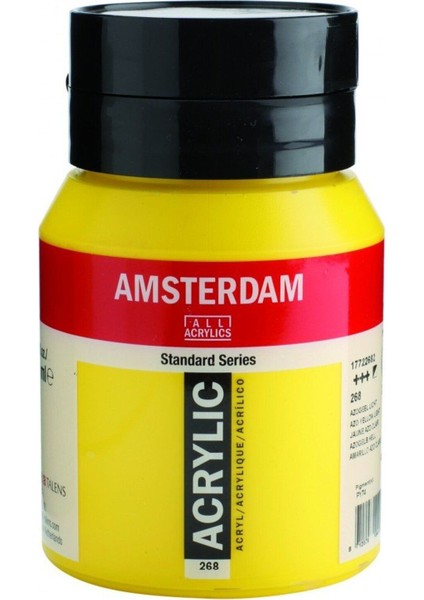 Amsterdam Akrilik Boya 500ML 268 Azo Yellow Light