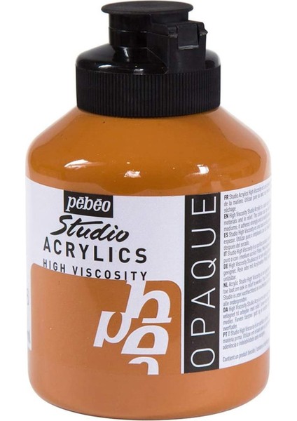 Studio Akrilik Boya 500 ml N:36 Raw Sienna