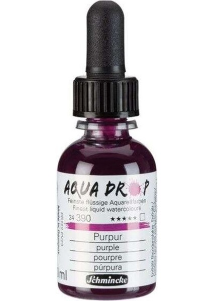 Aqua Drop Sıvı Sulu Boya 30 ml Purple