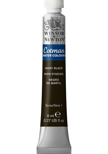 Cotman Sulu Boya 8ml Ivory Black 331