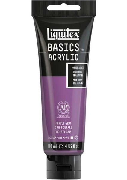 Basics Akrilik Boya 118 ml Purple Gray 263