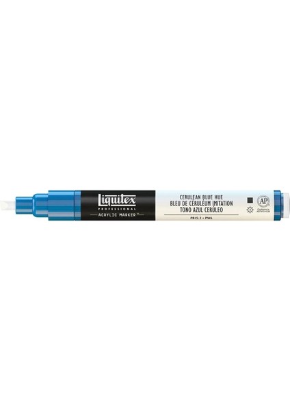 Professional Akrilik Markör Ince Uç 2mm Cerulean Blue Hue 470