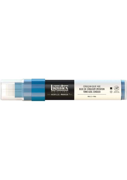 Professional Akrilik Markör Kesik Uç 15MM Cerulean Blue Hue 470 modelleri