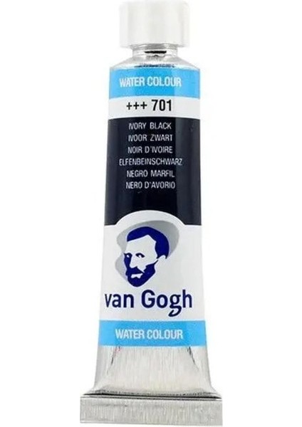 Tüp Suluboya 10ML 701 Ivory Black