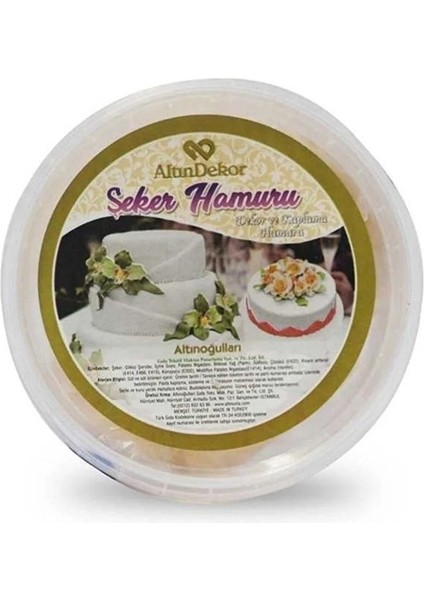 200 gr Altın Usta Şeker Hamuru Ten