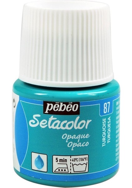 Setacolor Opak Kumaş Boyası 45ML 87 Turquoise