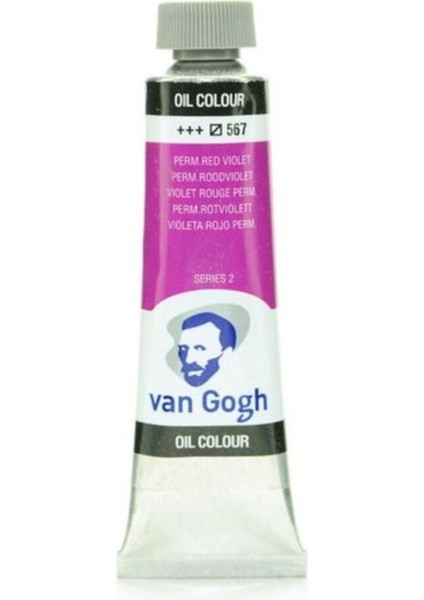 Van Gogh Yağlı Boya 40 ml 567 Permanent Red Violet