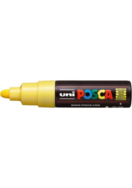 Posca Marker Pc-7m Bold 4.5-5.5 mm Yellow fiyatları