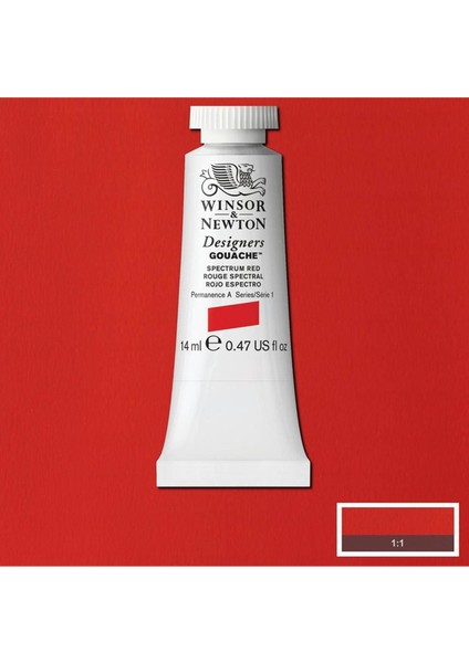 Designer's Gouache 14ML Spectrum Red 623 S.1 modelleri