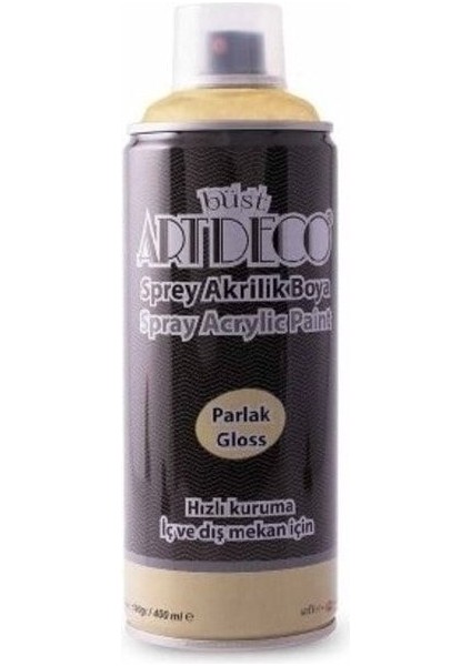 Sprey Akrilik Boya Altın 400ML modelleri